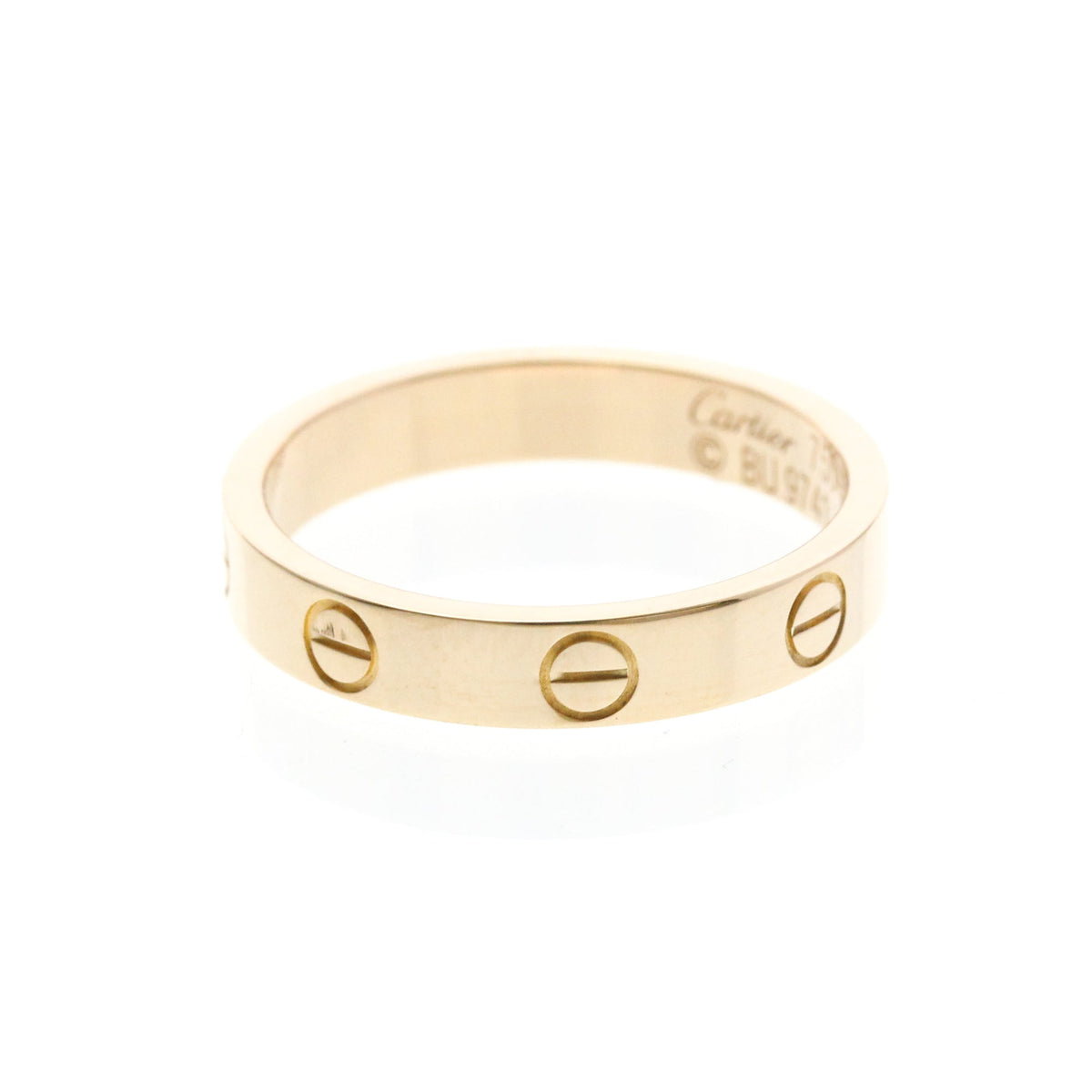 PRE-OWNED Cartier Mini Love · Rose Gold Size 6.75