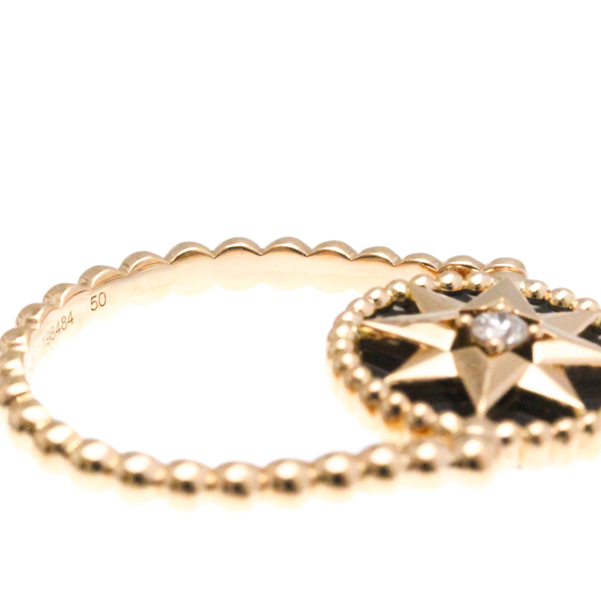 PRE-OWNED Christian Dior Rose des Vents · Rose Gold Size 5.25
