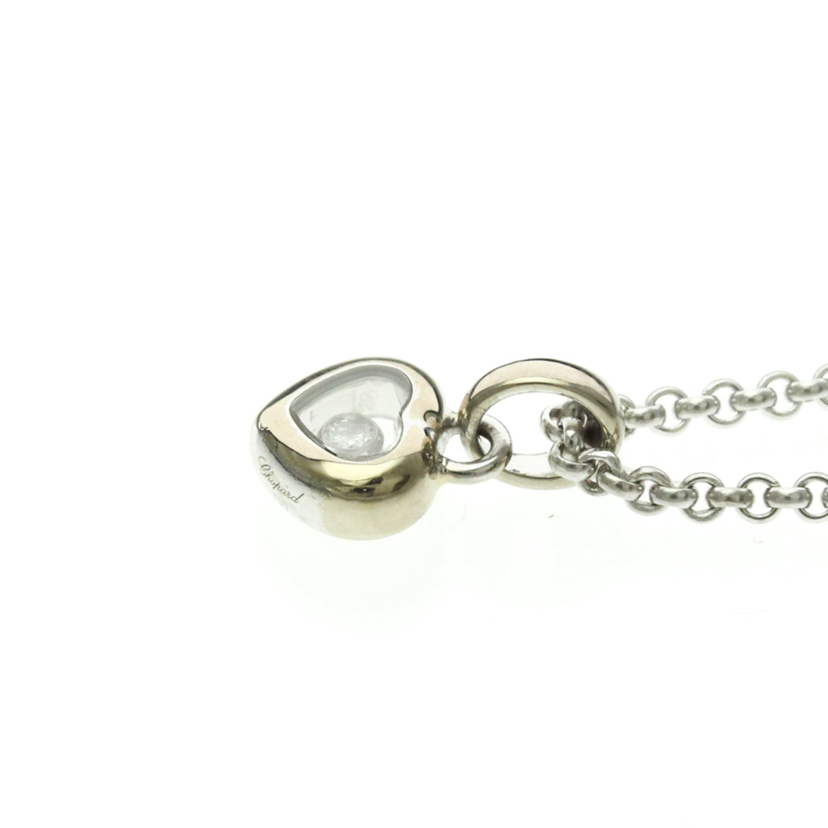 PRE-OWNED Chopard Happy Diamond · 18K White Gold · Diamond