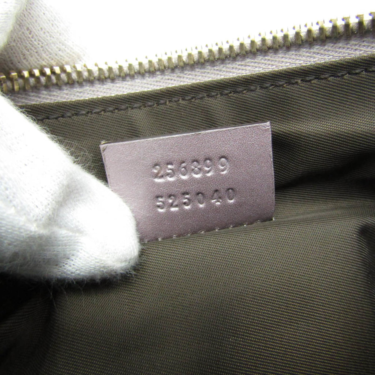 PRE-OWNED Gucci Guccissima · Leather Shoulder Bag