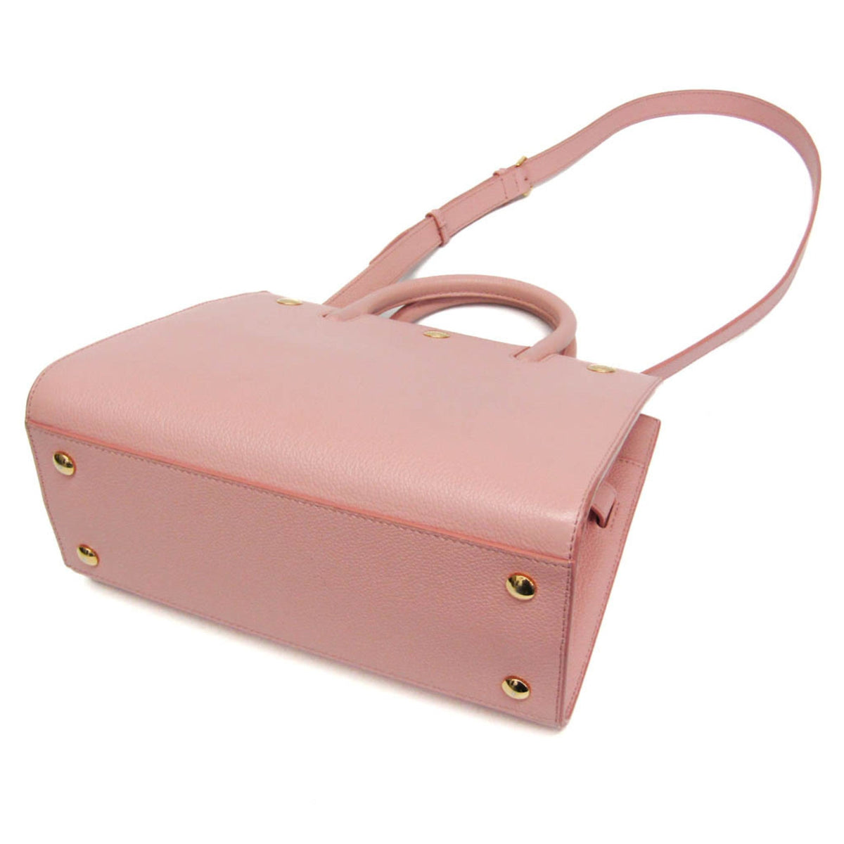 PRE-OWNED Burberry Title · Leather Shoulder Bag