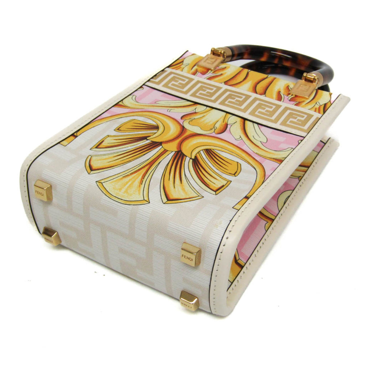 PRE-OWNED Fendi FENDACE Mini Sunshine Shopper