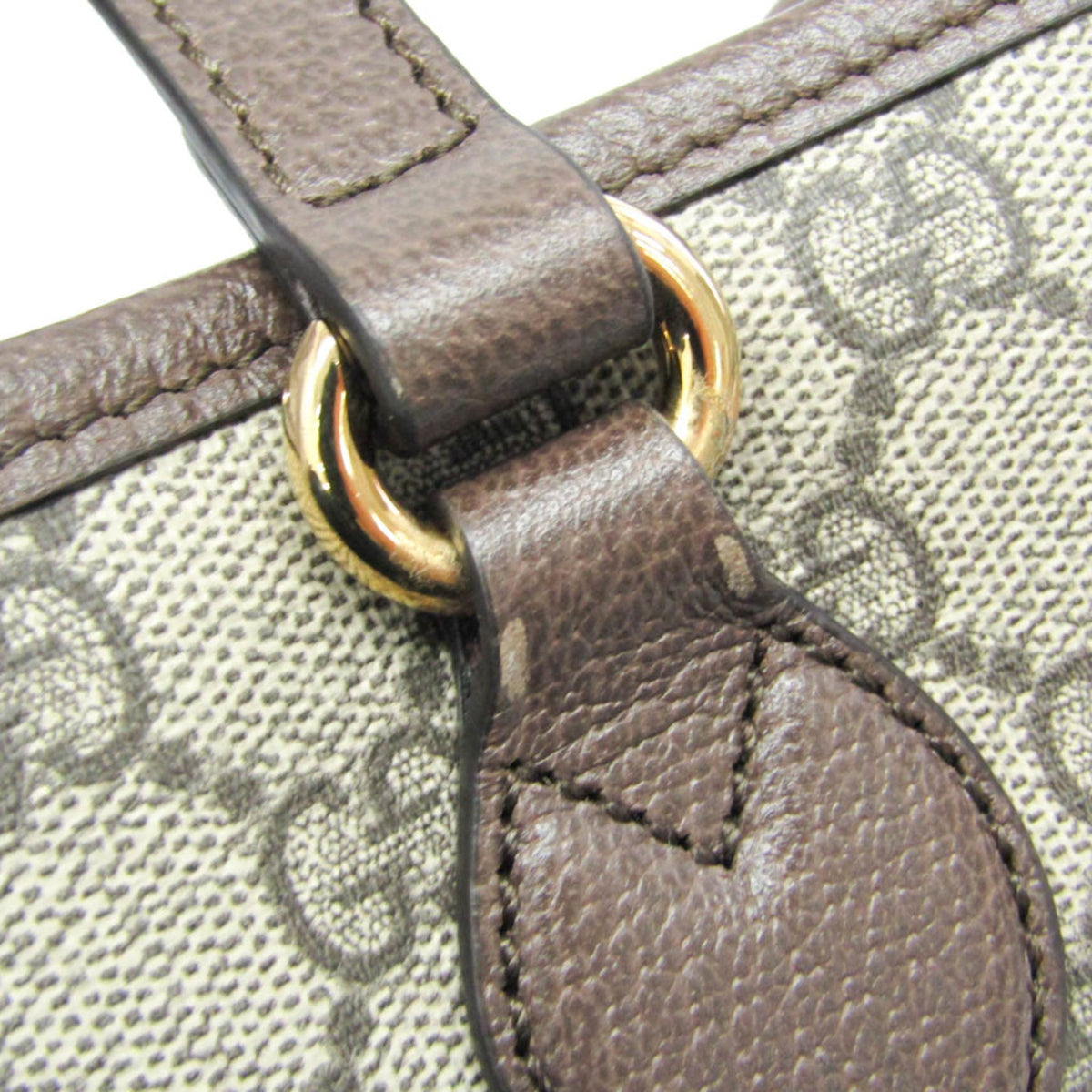 PRE-OWNED Gucci Double G · GG Supreme Tote