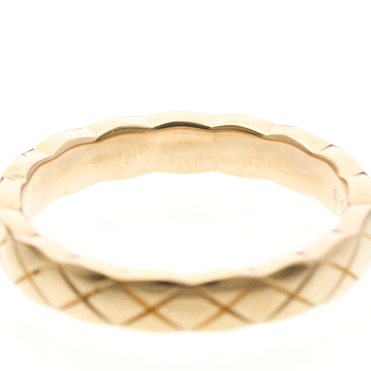 PRE-OWNED Chanel Coco Crush Mini · Rose Gold Size 4.75