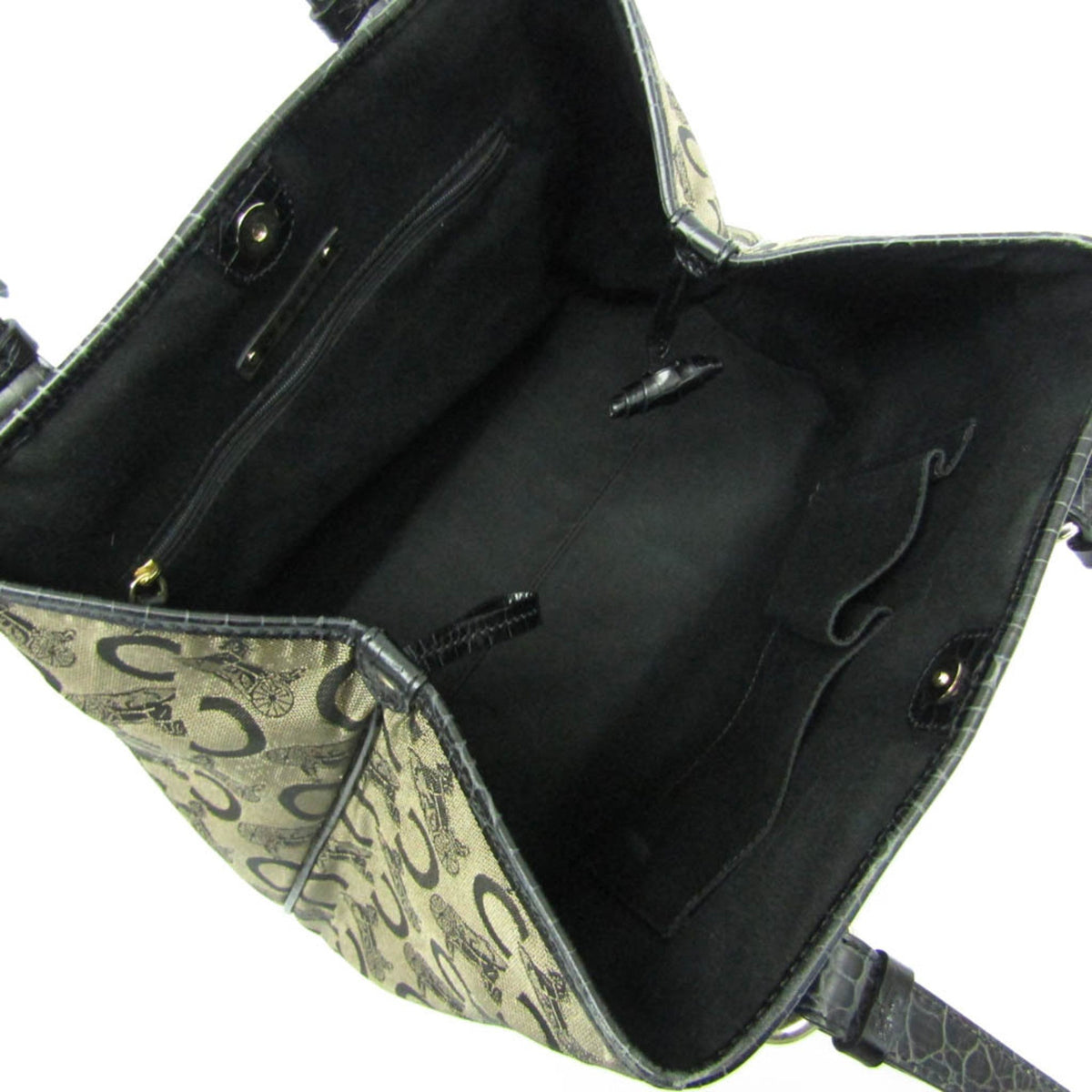 PRE-OWNED Celine C Macadam · Carriage Pattern · Tote