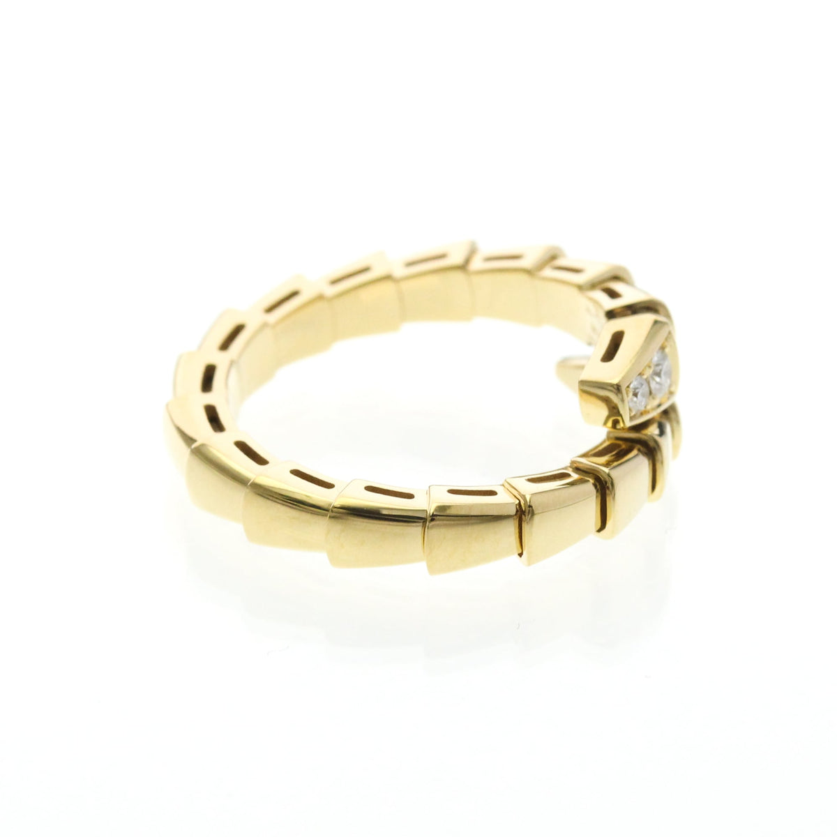 PRE-OWNED Bvlgari Serpenti Viper · Diamond · 18K Yellow Gold