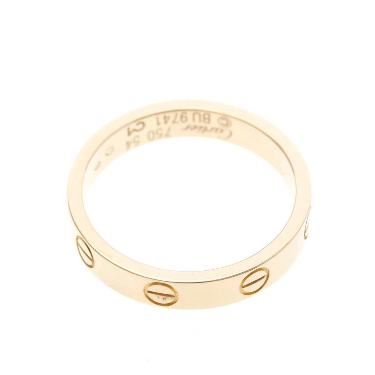 PRE-OWNED Cartier Mini Love · Rose Gold Size 6.75