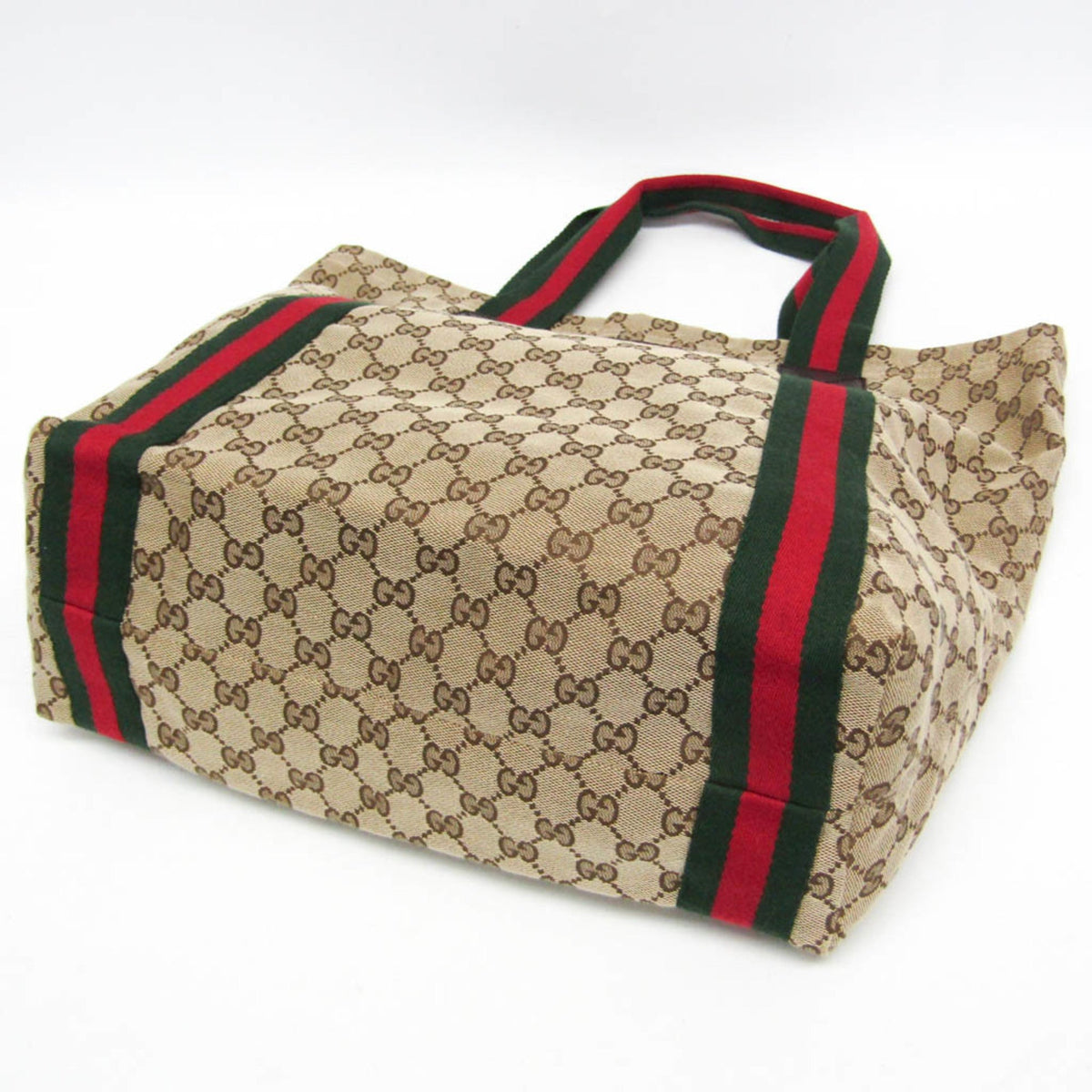 PRE-OWNED Gucci GG Canvas Sherry Line · Tote