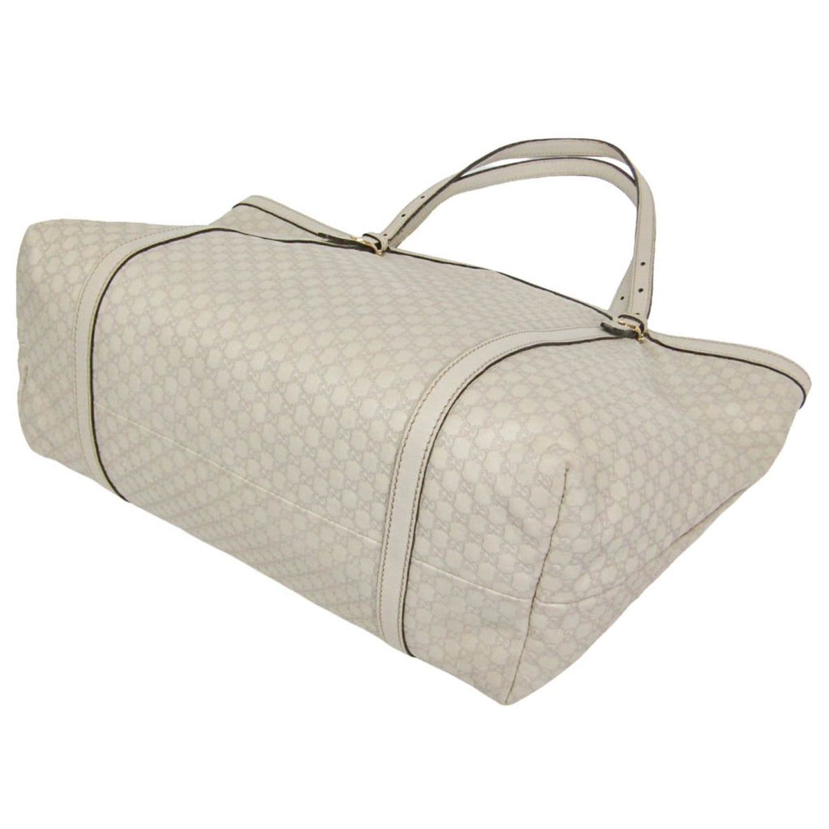 PRE-OWNED Gucci Guccissima · Embossed Leather Tote