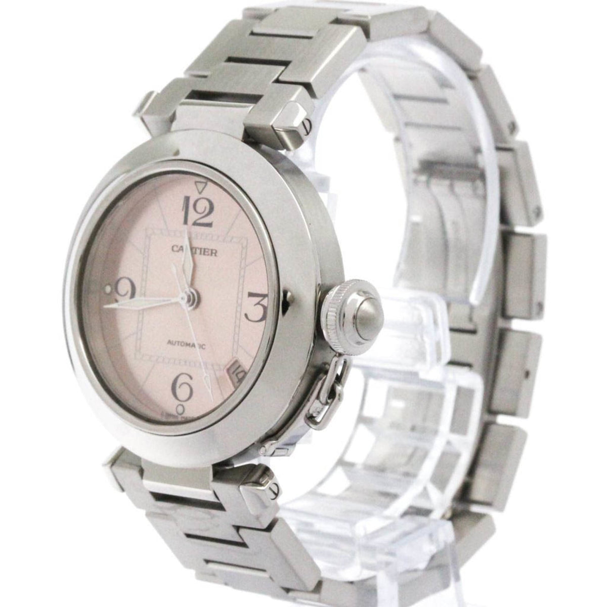 PRE-OWNED Cartier Pasha C · Steel · Automatic