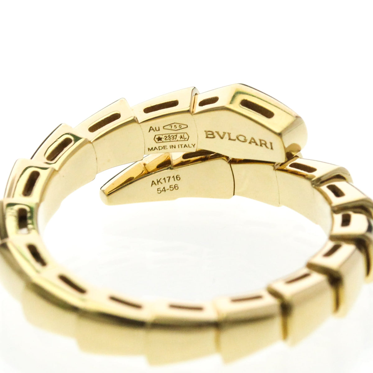 PRE-OWNED Bvlgari Serpenti Viper · Diamond · 18K Yellow Gold