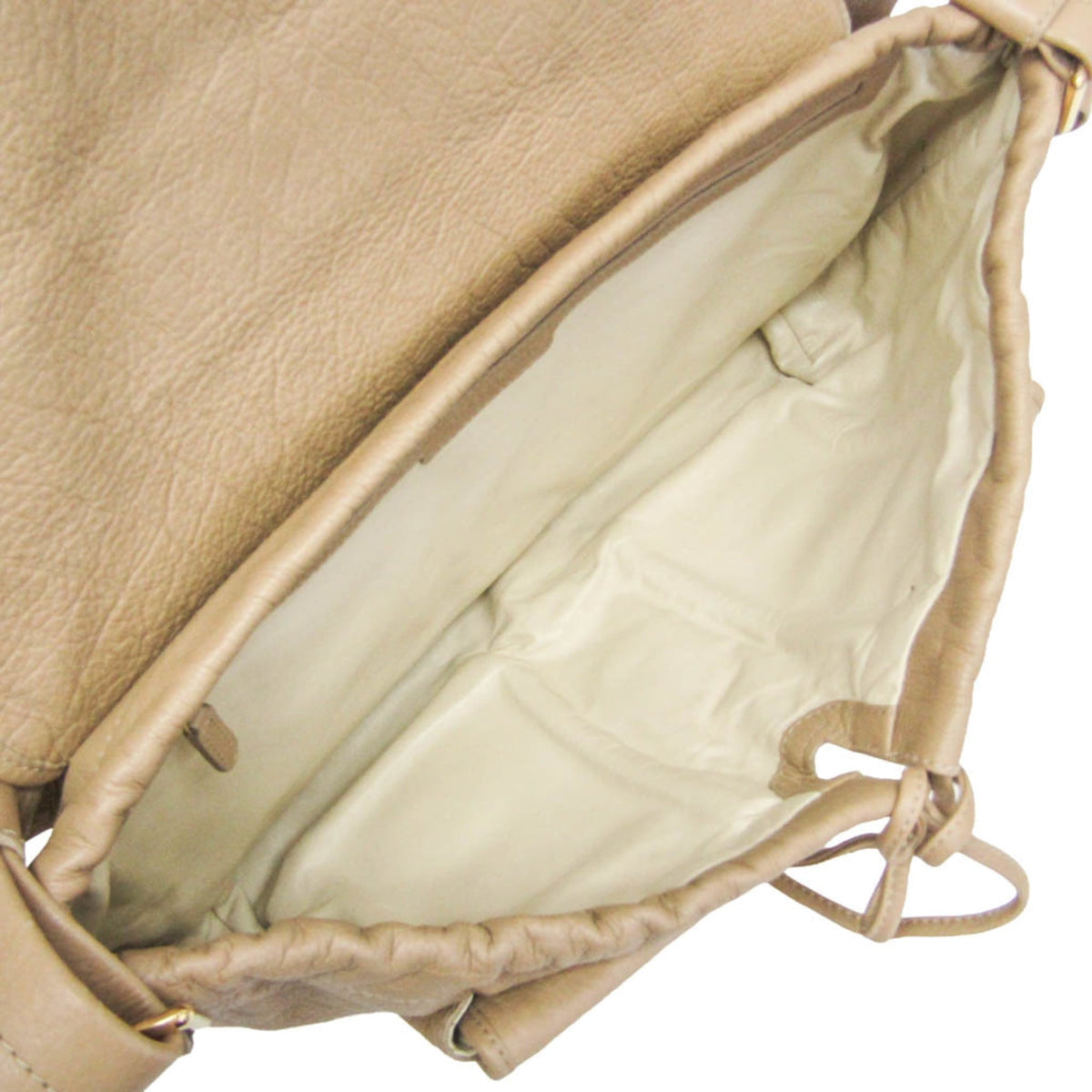 PRE-OWNED Bvlgari Chain Flap · Calfskin Shoulder Bag