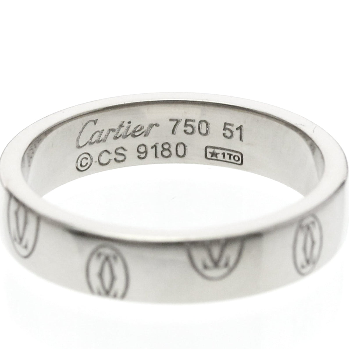PRE-OWNED Cartier Happy Birthday · 18K White Gold