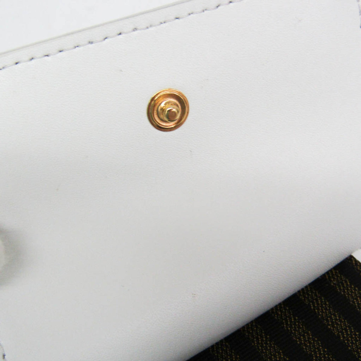 PRE-OWNED Fendi Logo Boa · Phone Pouch · Fur