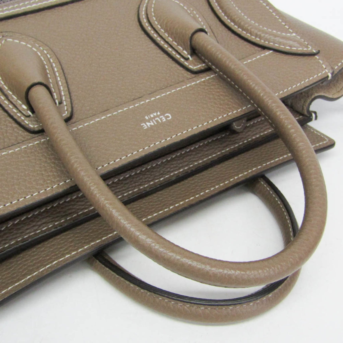 PRE-OWNED Celine Luggage Nano · Leather