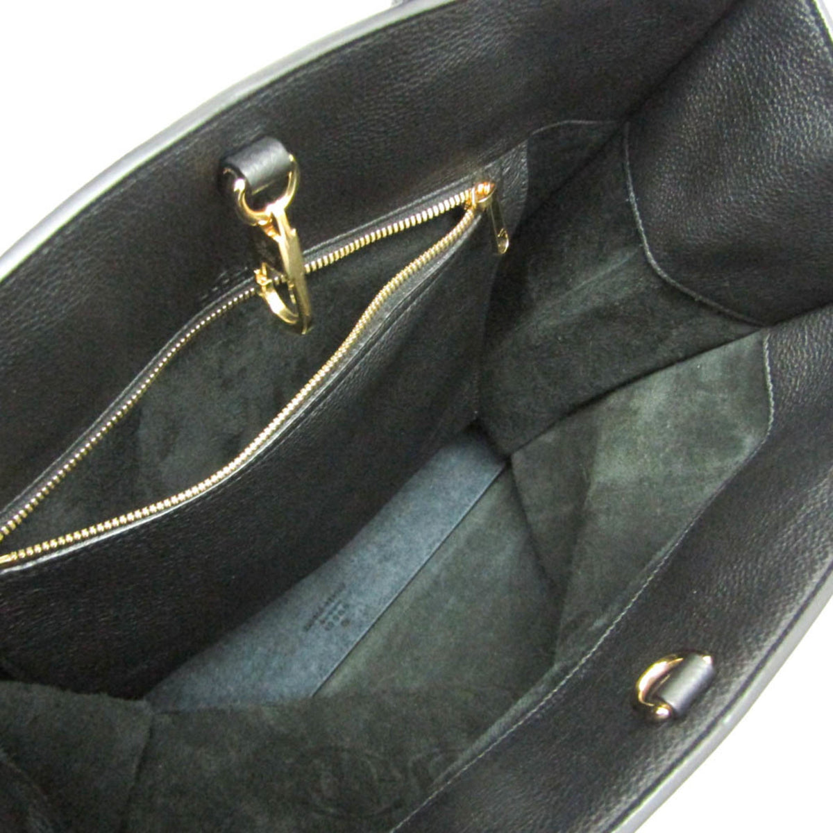PRE-OWNED Gucci Logo Medium Tote · Leather