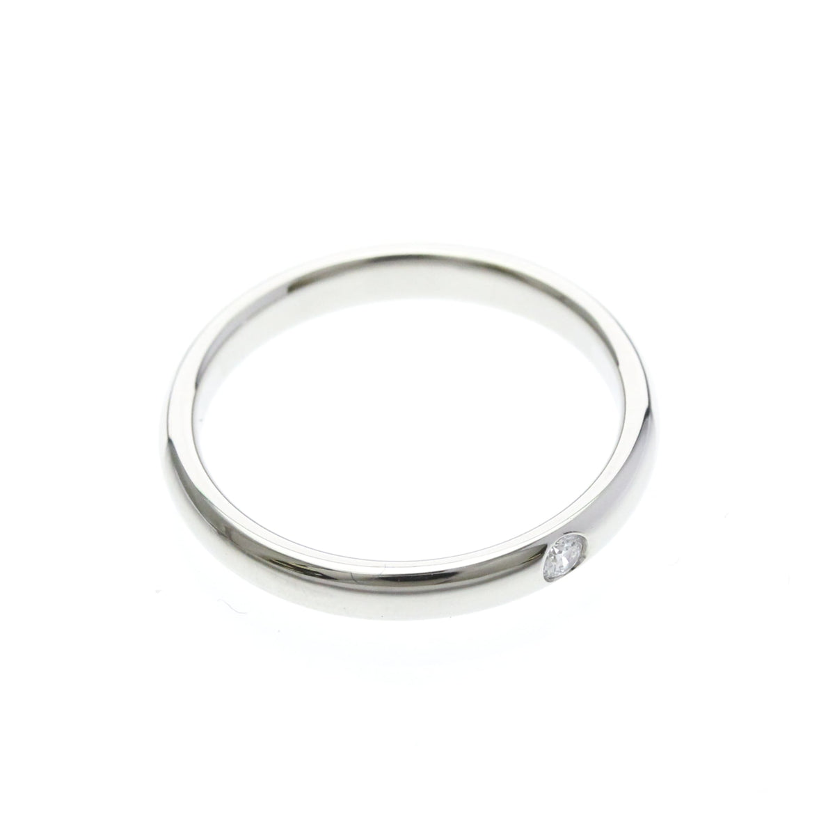 PRE-OWNED Harry Winston Diamond Wedding · Platinum Size 7.5