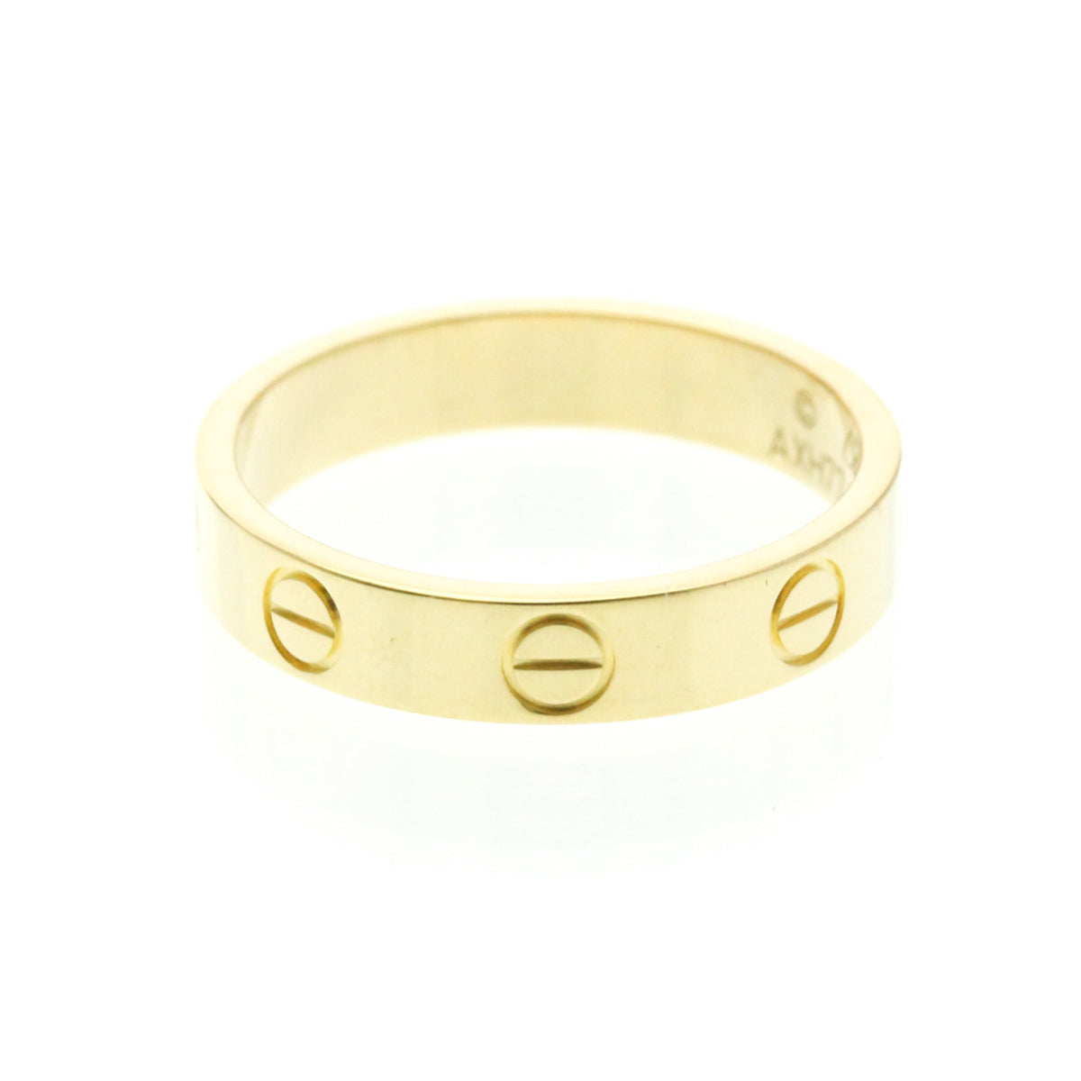PRE-OWNED Cartier Mini Love · 18K Yellow Gold
