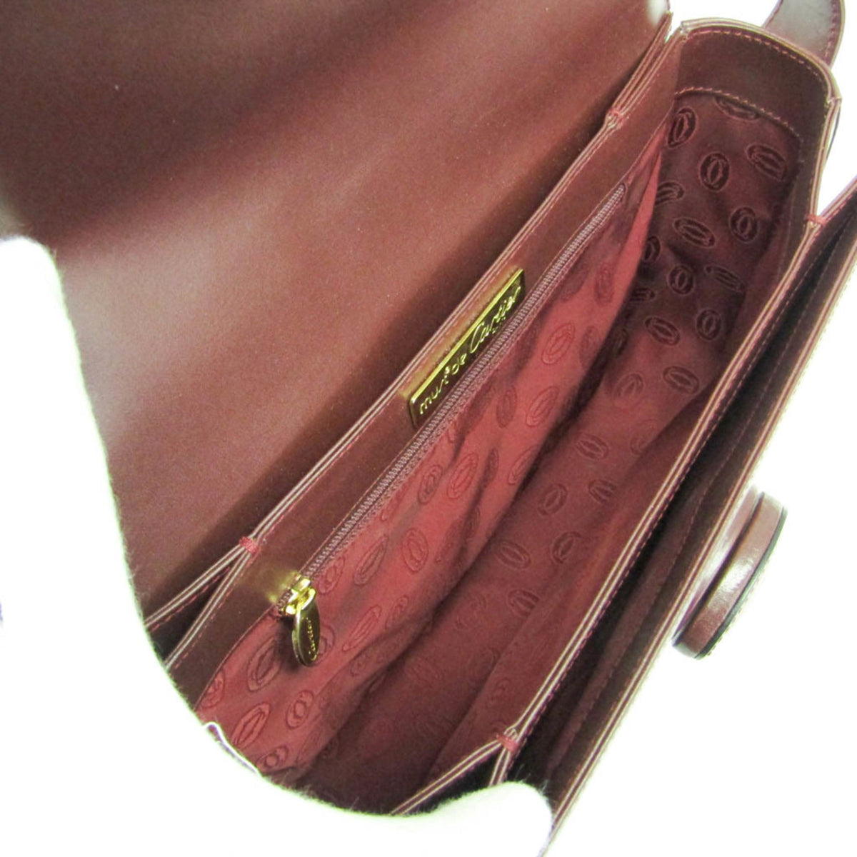 PRE-OWNED Cartier Must · Leather · Bordeaux