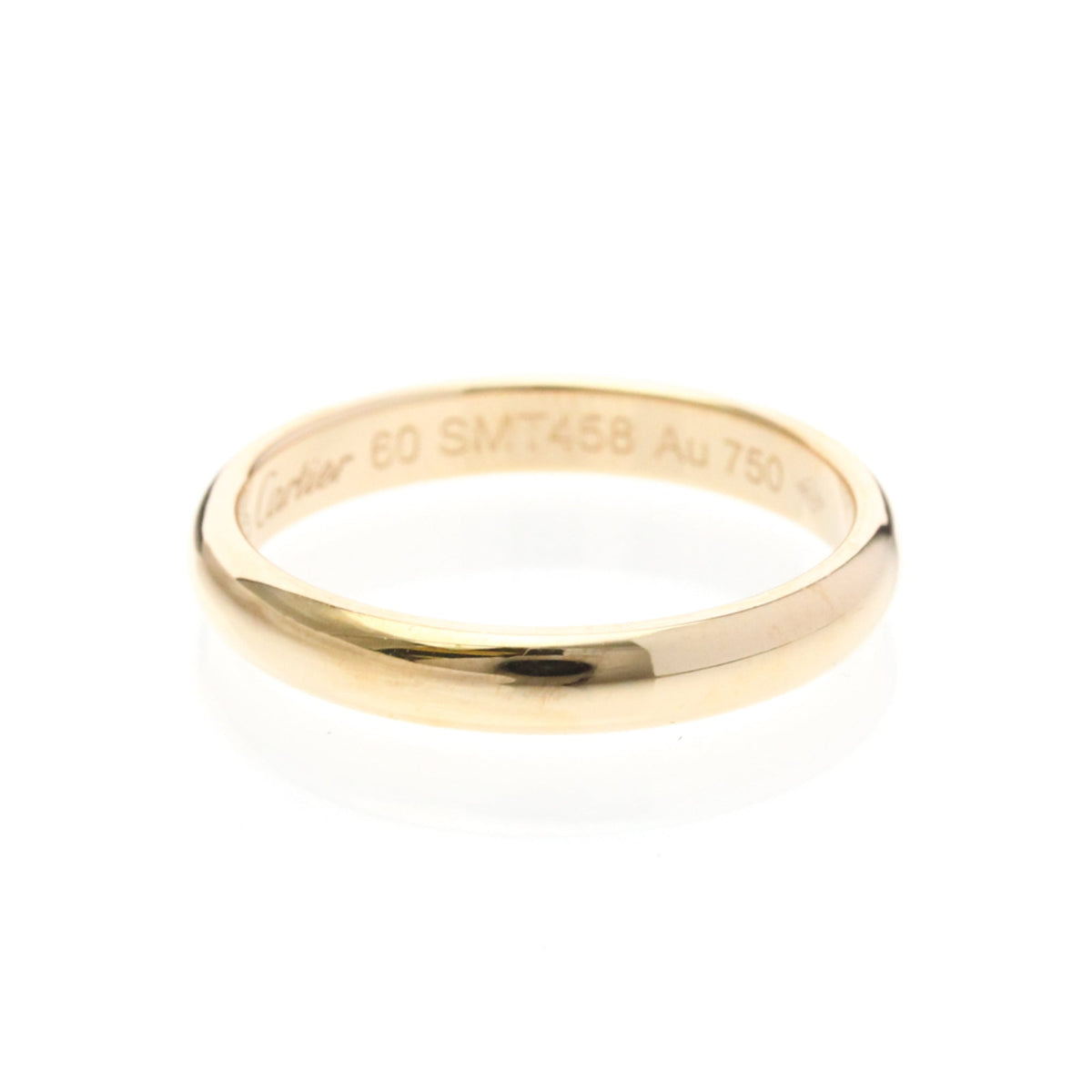 PRE-OWNED Cartier Wedding Band · Rose Gold Size 9