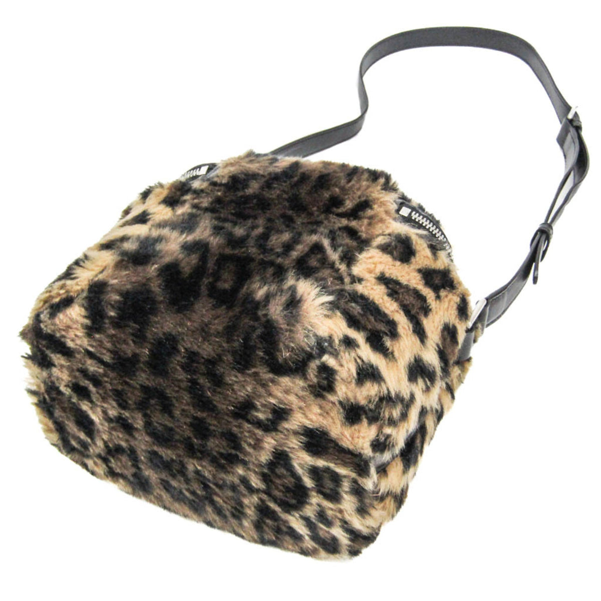 PRE-OWNED Celine Fluffy Box · Leopard Faux Fur