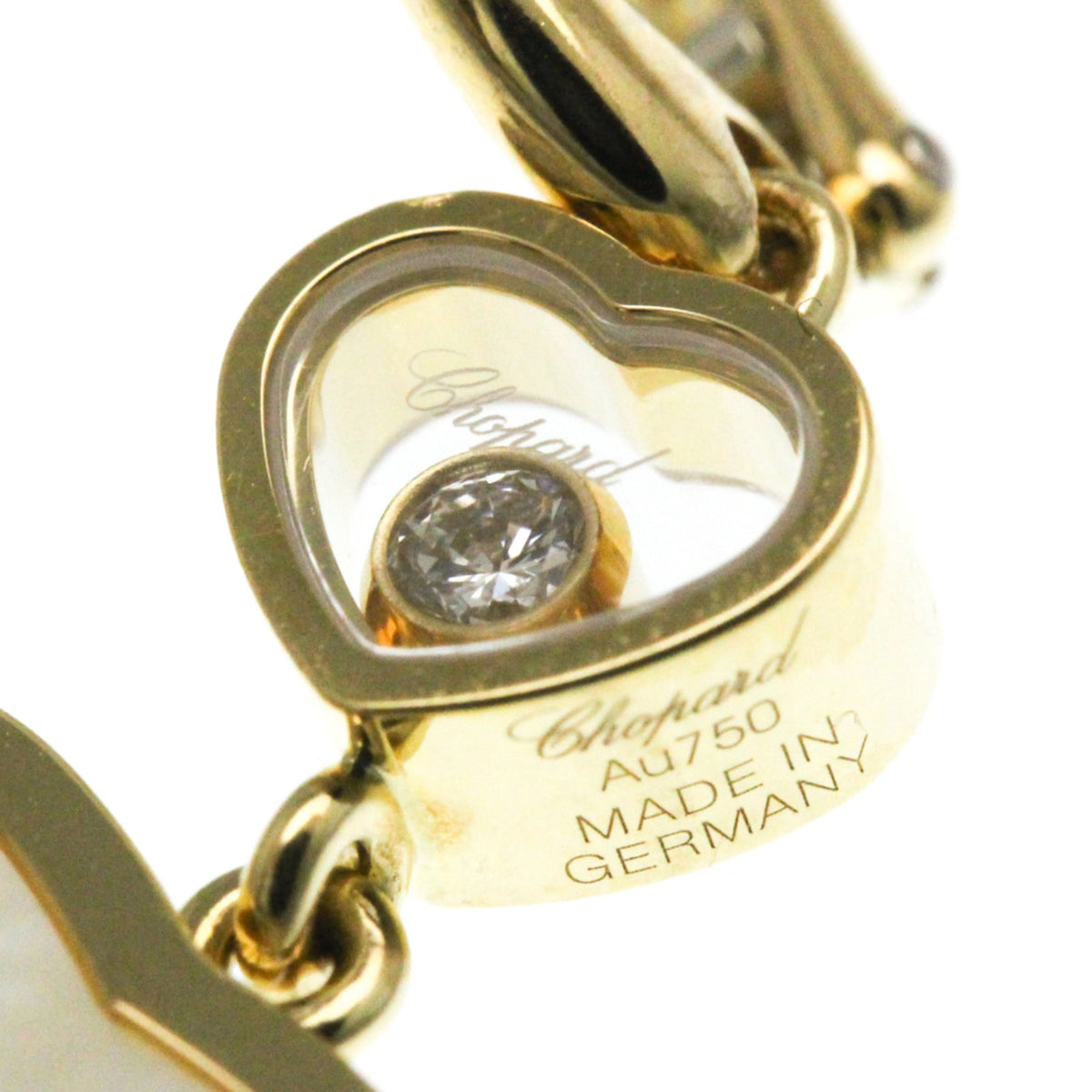PRE-OWNED Chopard Happy Heart · Diamond · 18K Yellow Gold