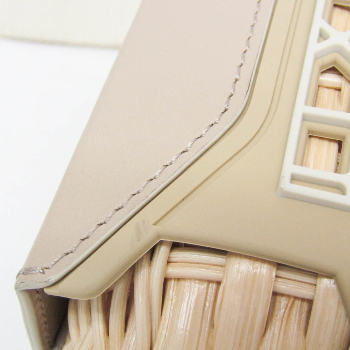 PRE-OWNED Christian Dior Sahara · Rattan Basket Bag