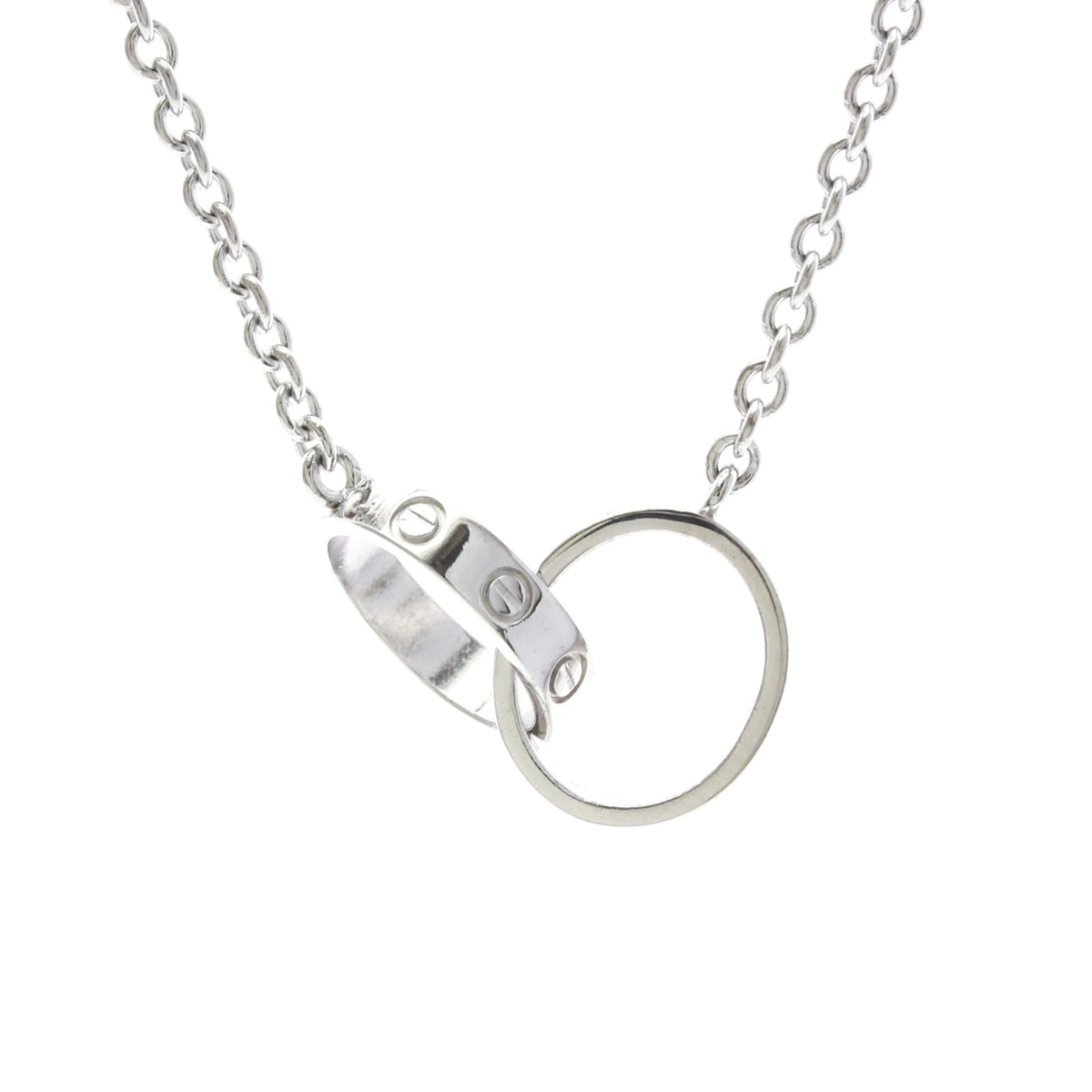 PRE-OWNED Cartier Baby Love · 18K White Gold