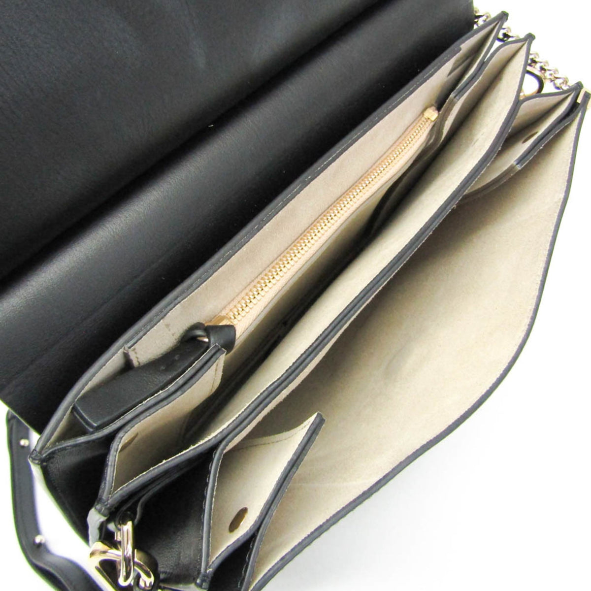 PRE-OWNED Chloé Faye Medium · Suede & Leather