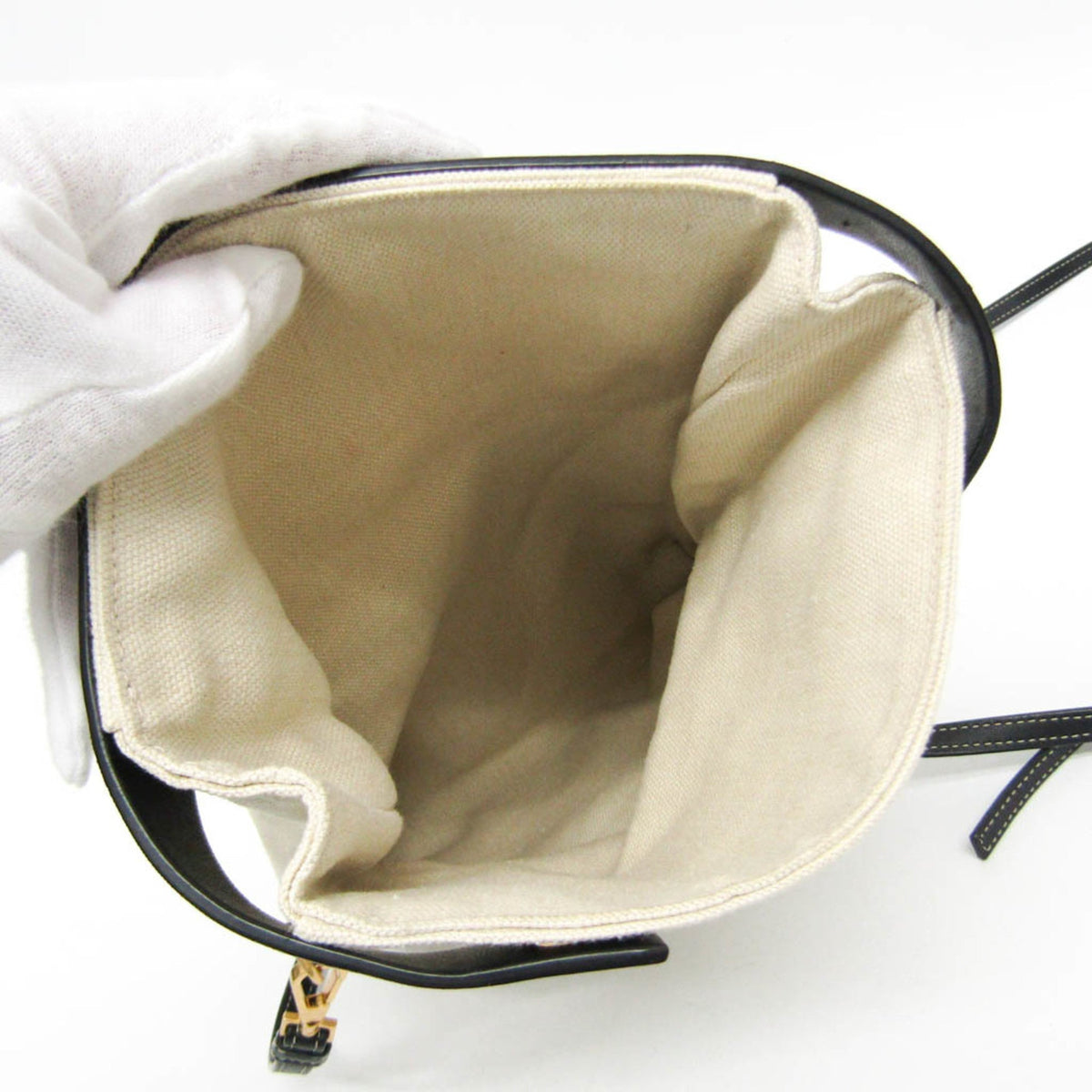 PRE-OWNED Bottega Veneta · Canvas Leather Crossbody