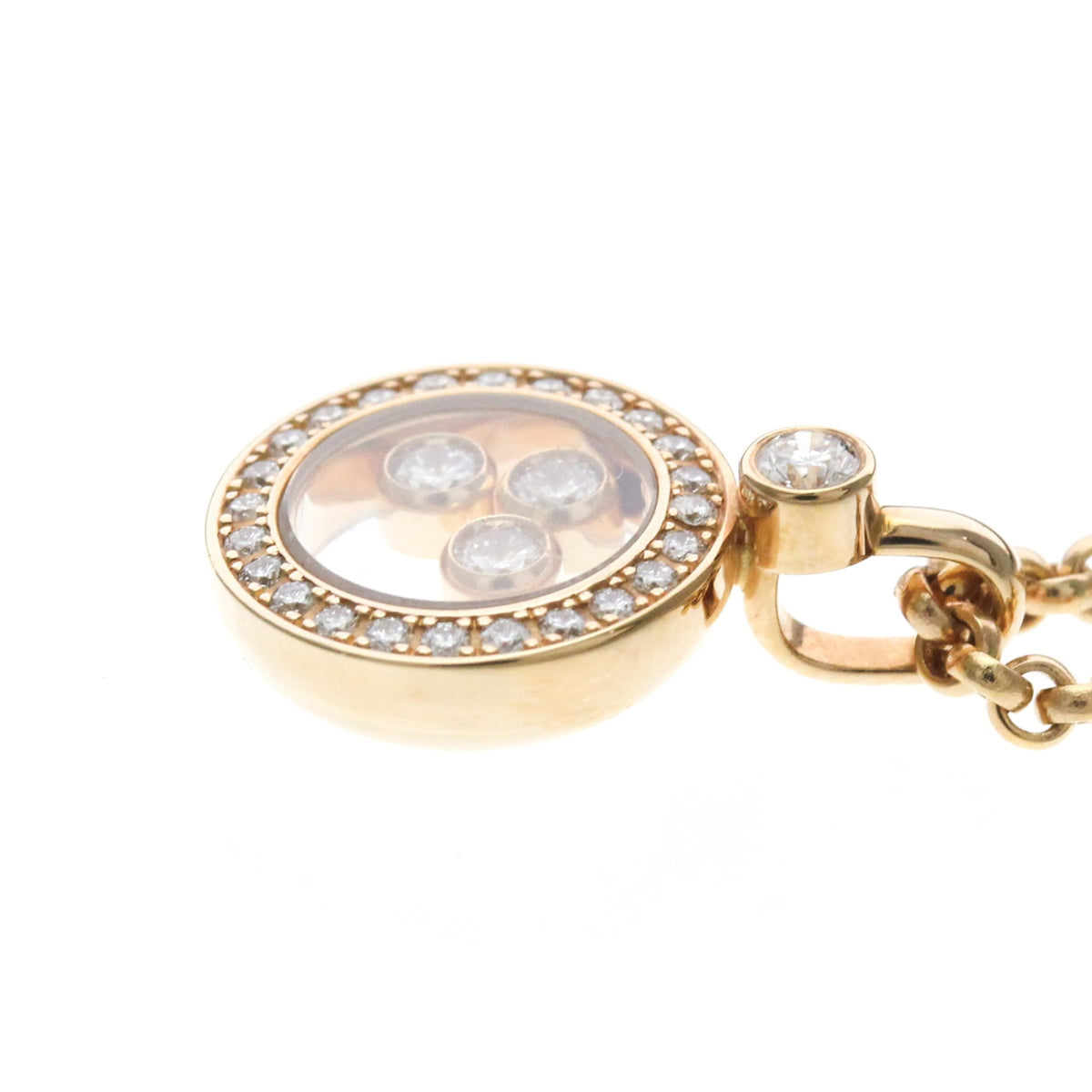 PRE-OWNED Chopard Happy Diamonds · Rose Gold