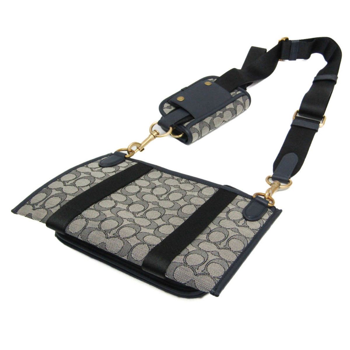 PRE-OWNED Coach Signature · Canvas Shoulder Bag