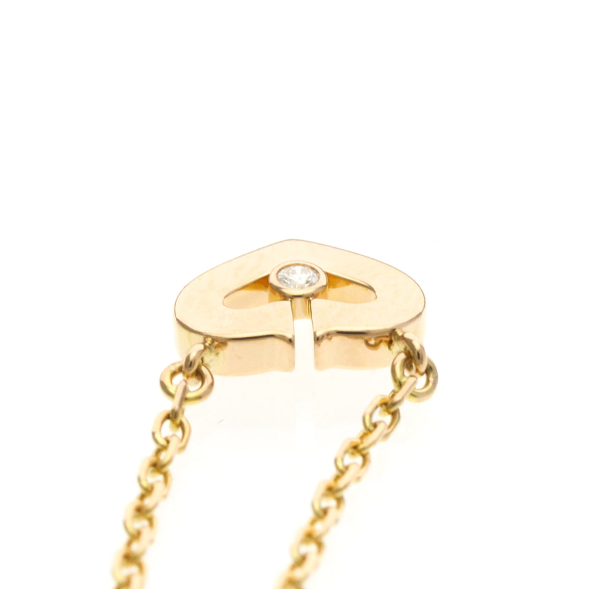 PRE-OWNED Cartier C Heart · Rose Gold · Diamond