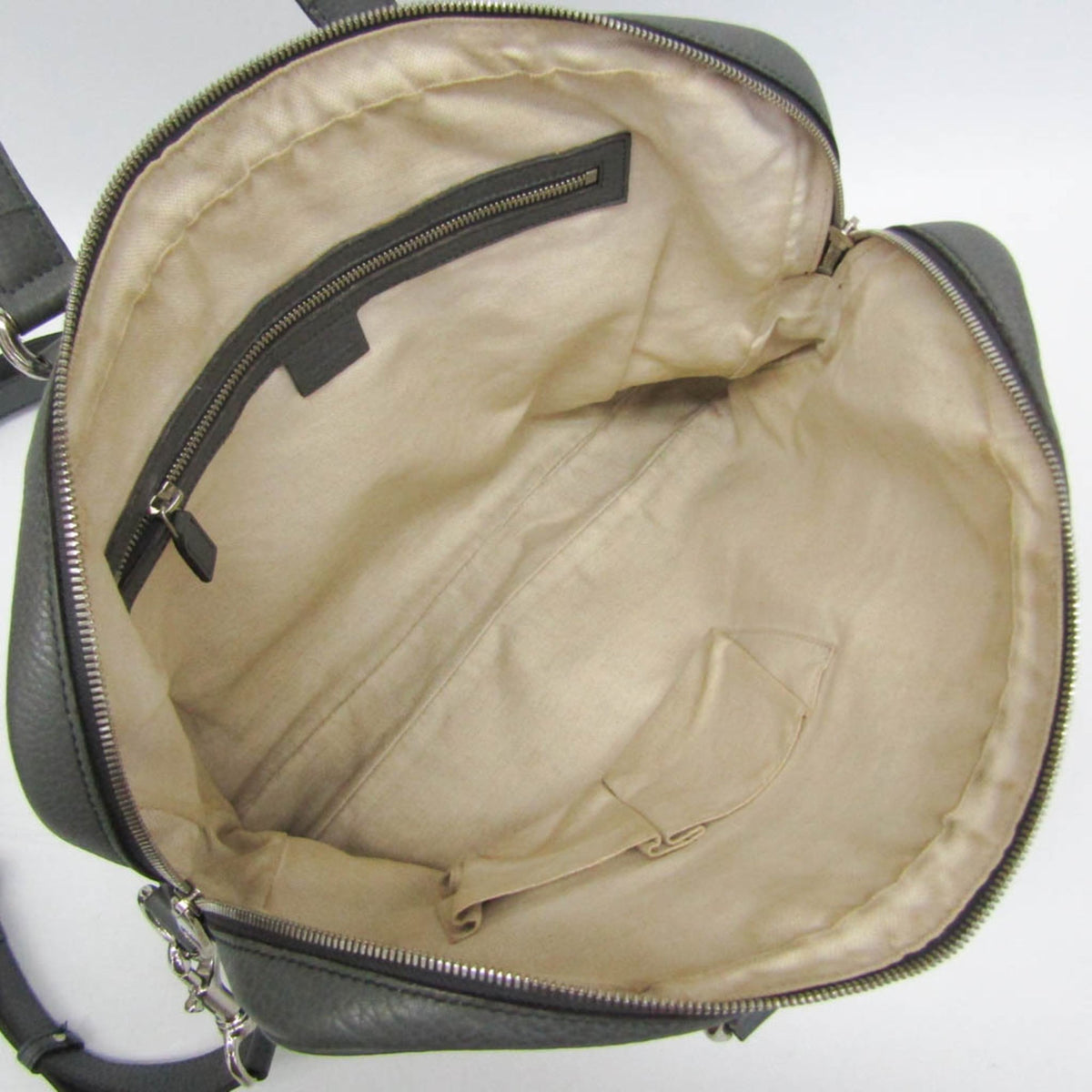 PRE-OWNED Gucci Interlocking G · Leather Briefcase