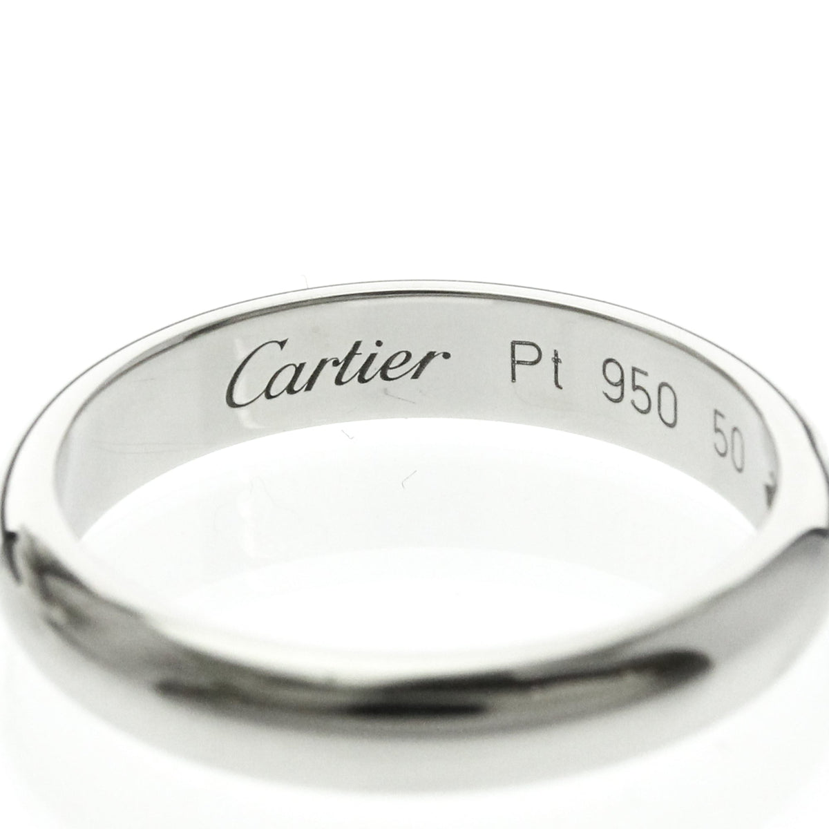PRE-OWNED Cartier 1895 · Platinum · Diamond