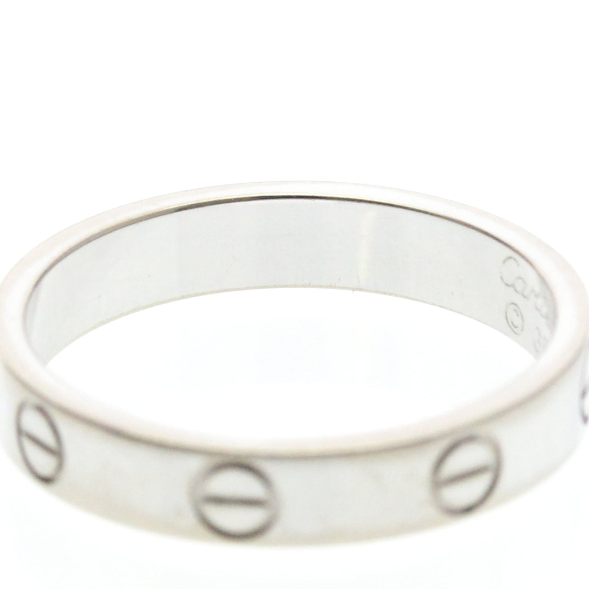 PRE-OWNED Cartier Mini Love · 18K White Gold