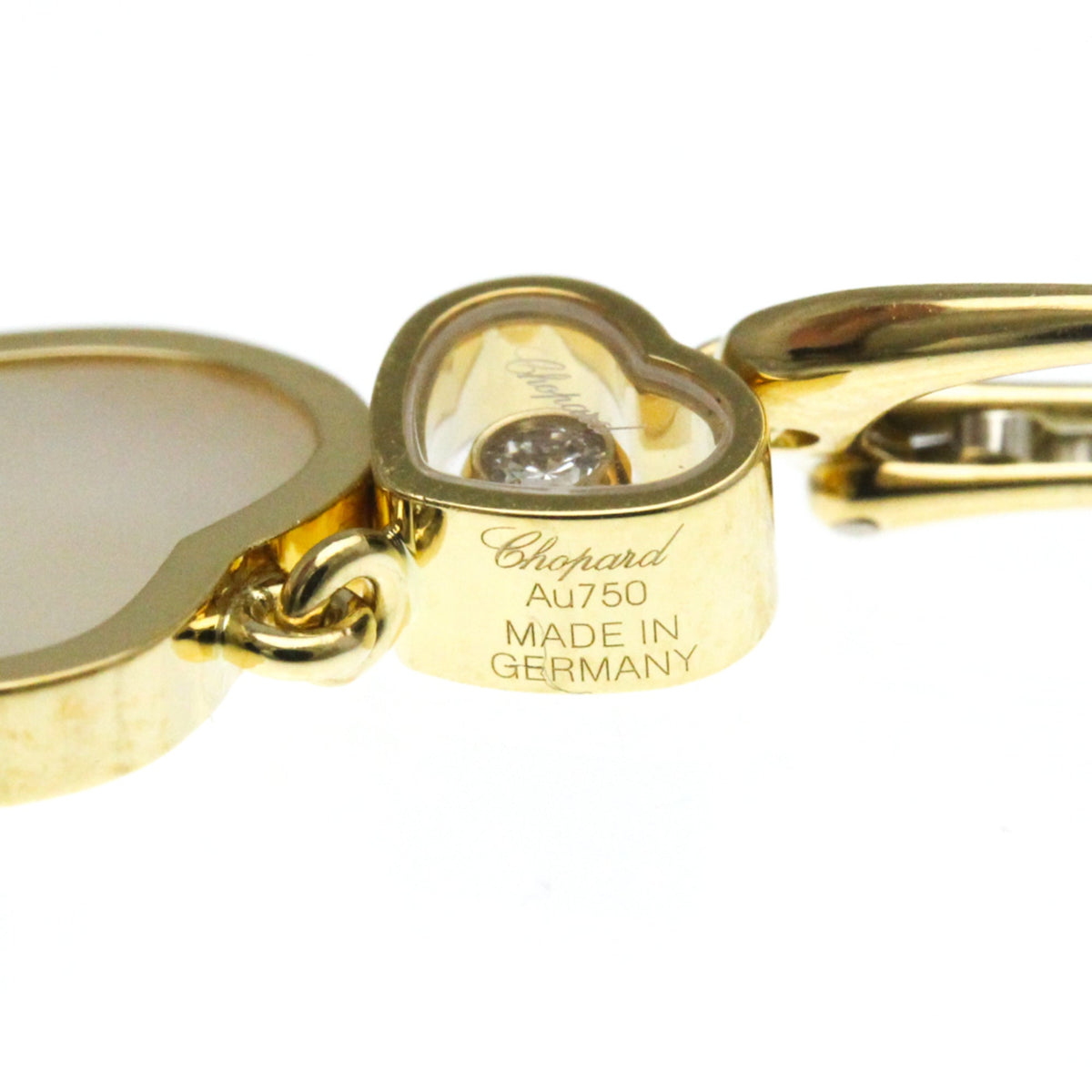 PRE-OWNED Chopard Happy Heart · Diamond · 18K Yellow Gold