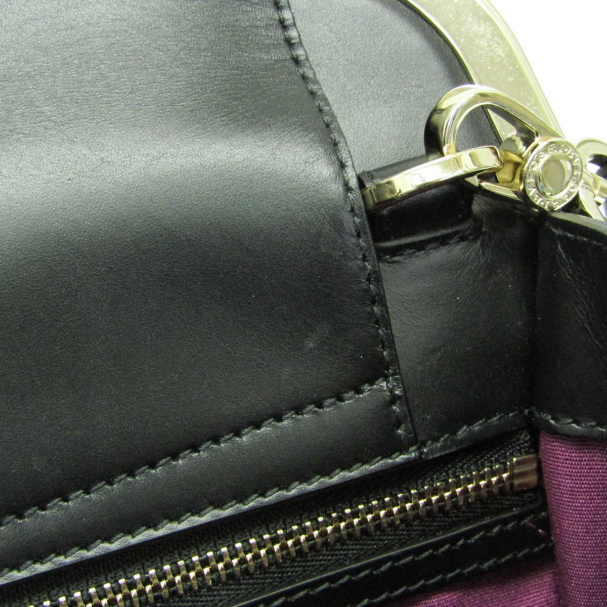 PRE-OWNED Bvlgari Monete · Leather