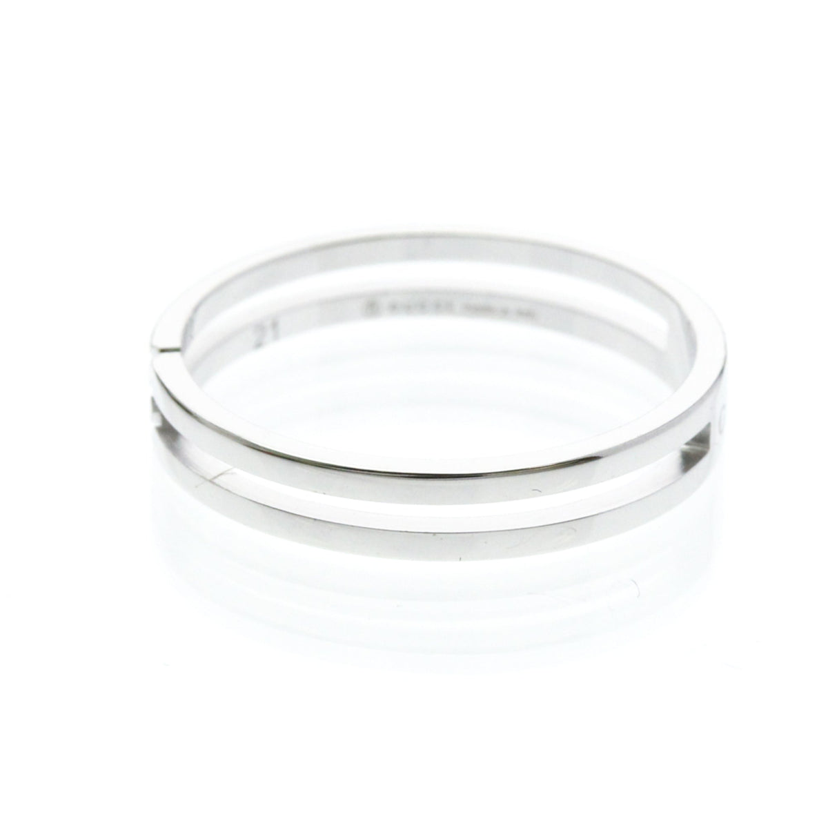 PRE-OWNED Gucci Infinity · 18K White Gold Size 9