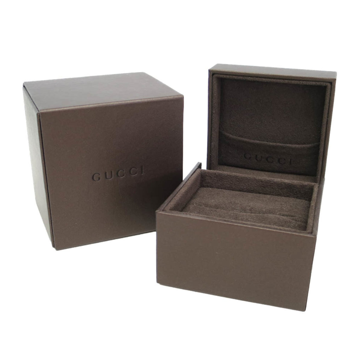 PRE-OWNED Gucci Icon · 18K White Gold · Diamond