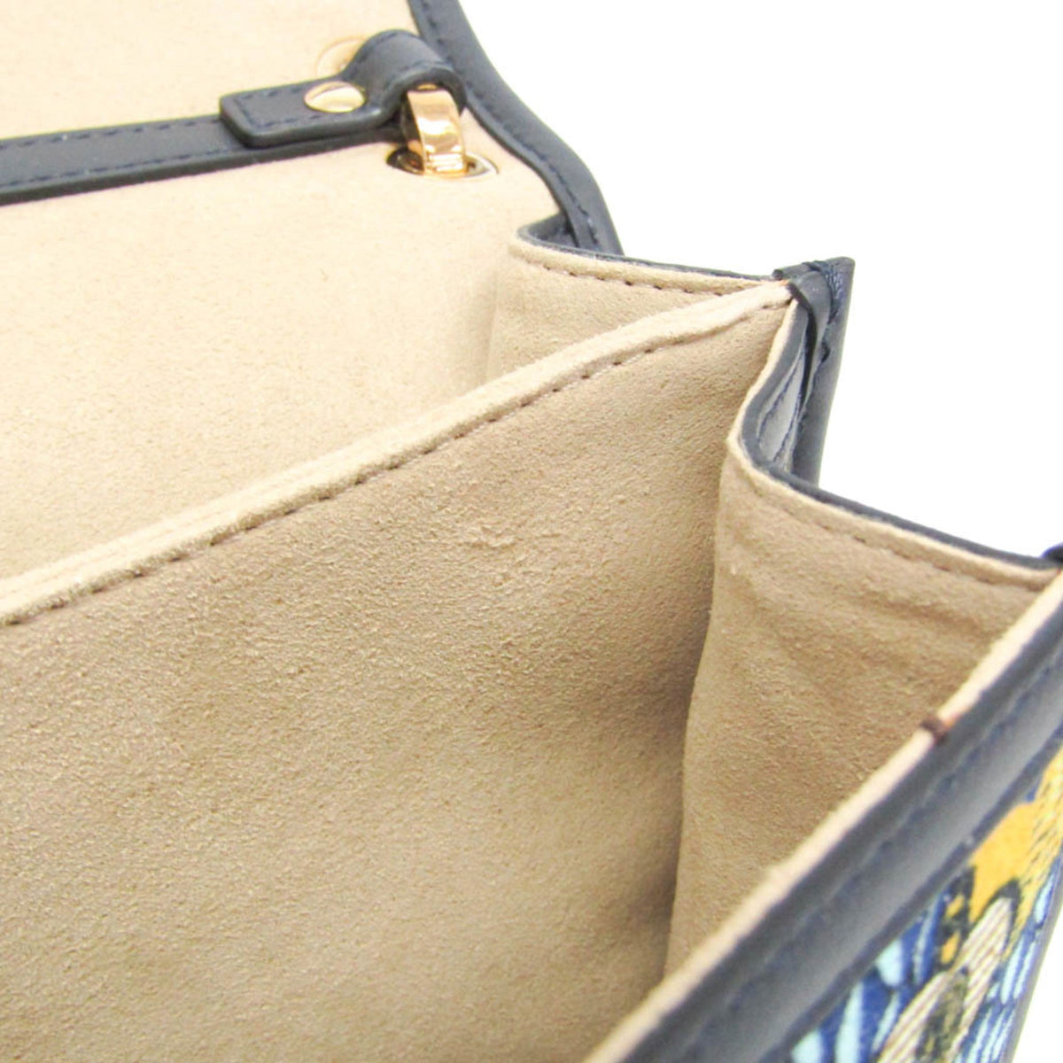 PRE-OWNED Fendi Kan I · Velvet & Leather