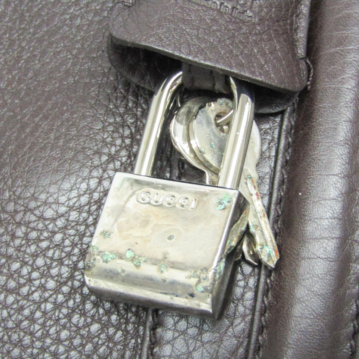 PRE-OWNED Gucci · Leather Briefcase