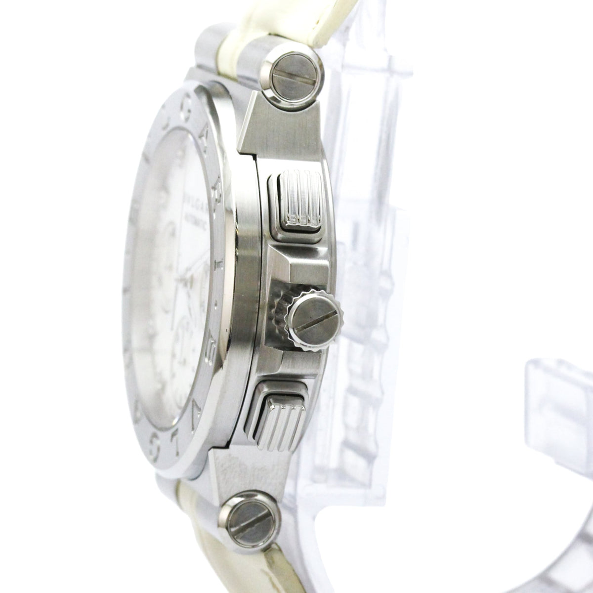 PRE-OWNED Bvlgari Diagono · Diamond · MOP · Automatic
