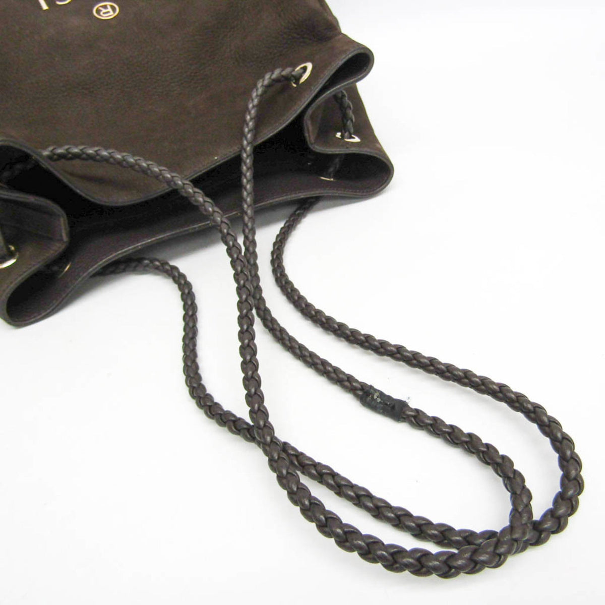 PRE-OWNED Gucci Nubuck Leather Tote