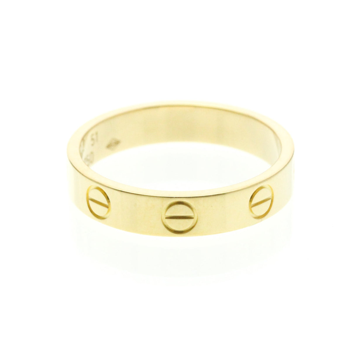 PRE-OWNED Cartier Mini Love · 18K Yellow Gold