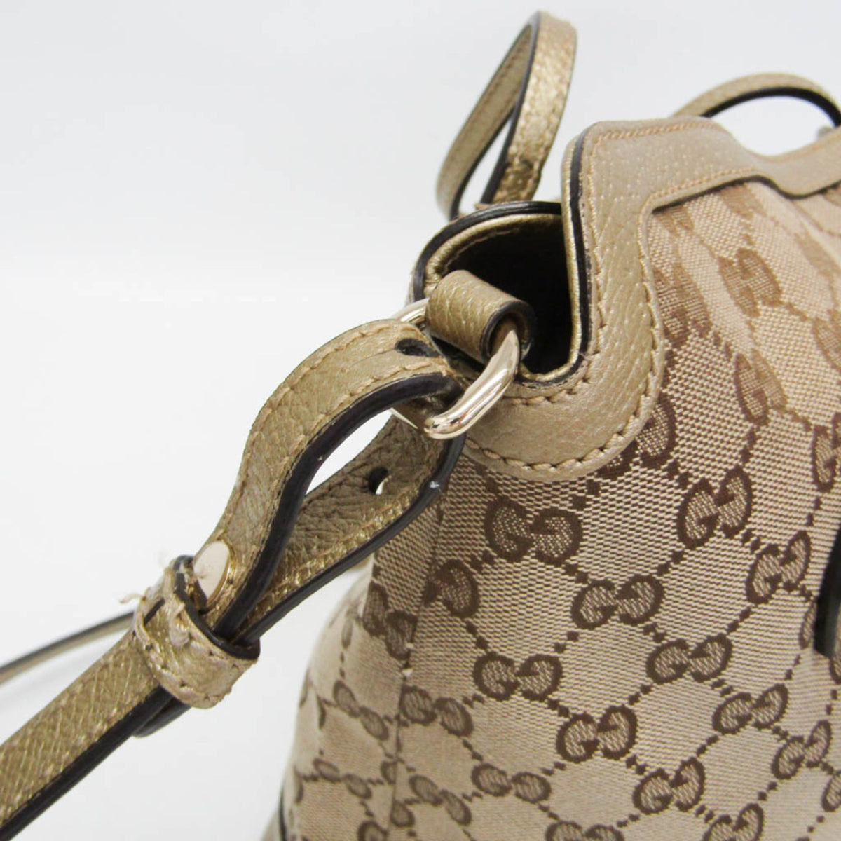 PRE-OWNED Gucci Bree · GG Canvas