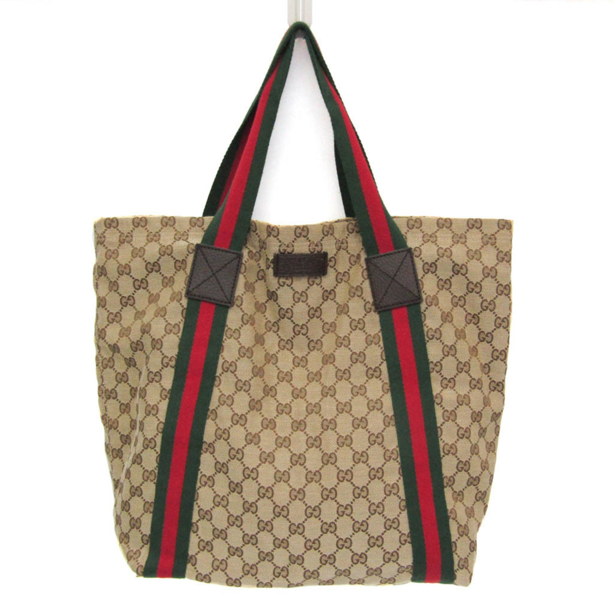 PRE-OWNED Gucci GG Canvas Sherry Line · Tote