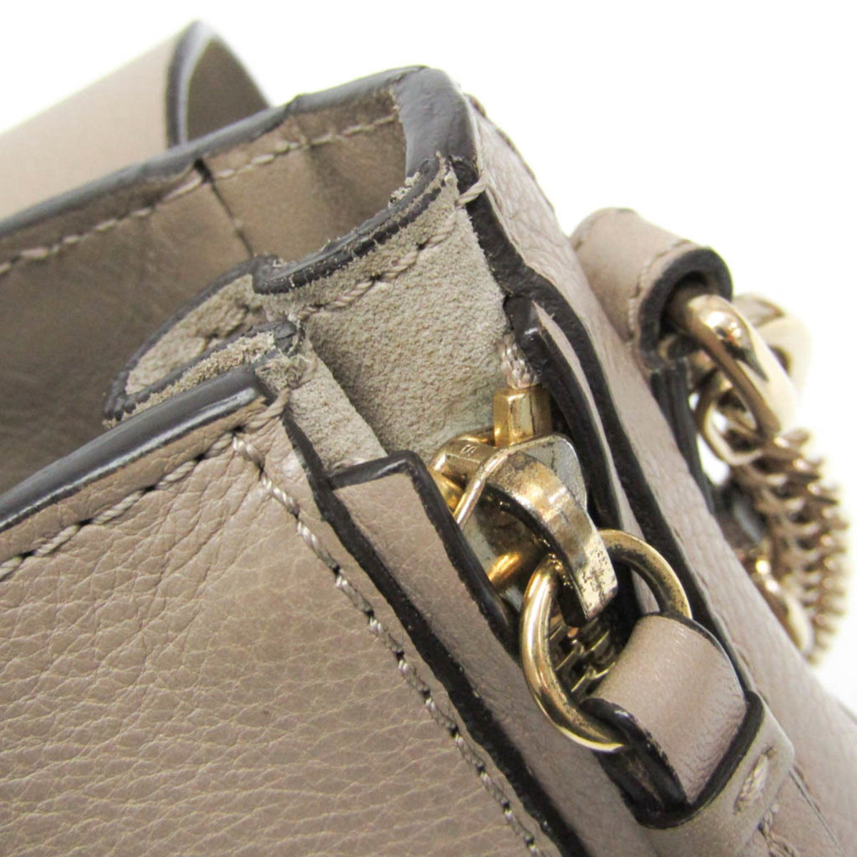 PRE-OWNED Chloé Faye · Leather & Suede Backpack