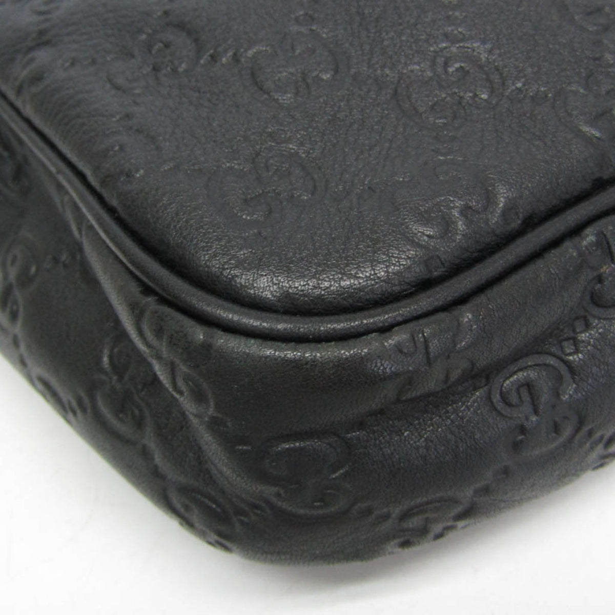 PRE-OWNED Gucci Guccissima · Leather Briefcase
