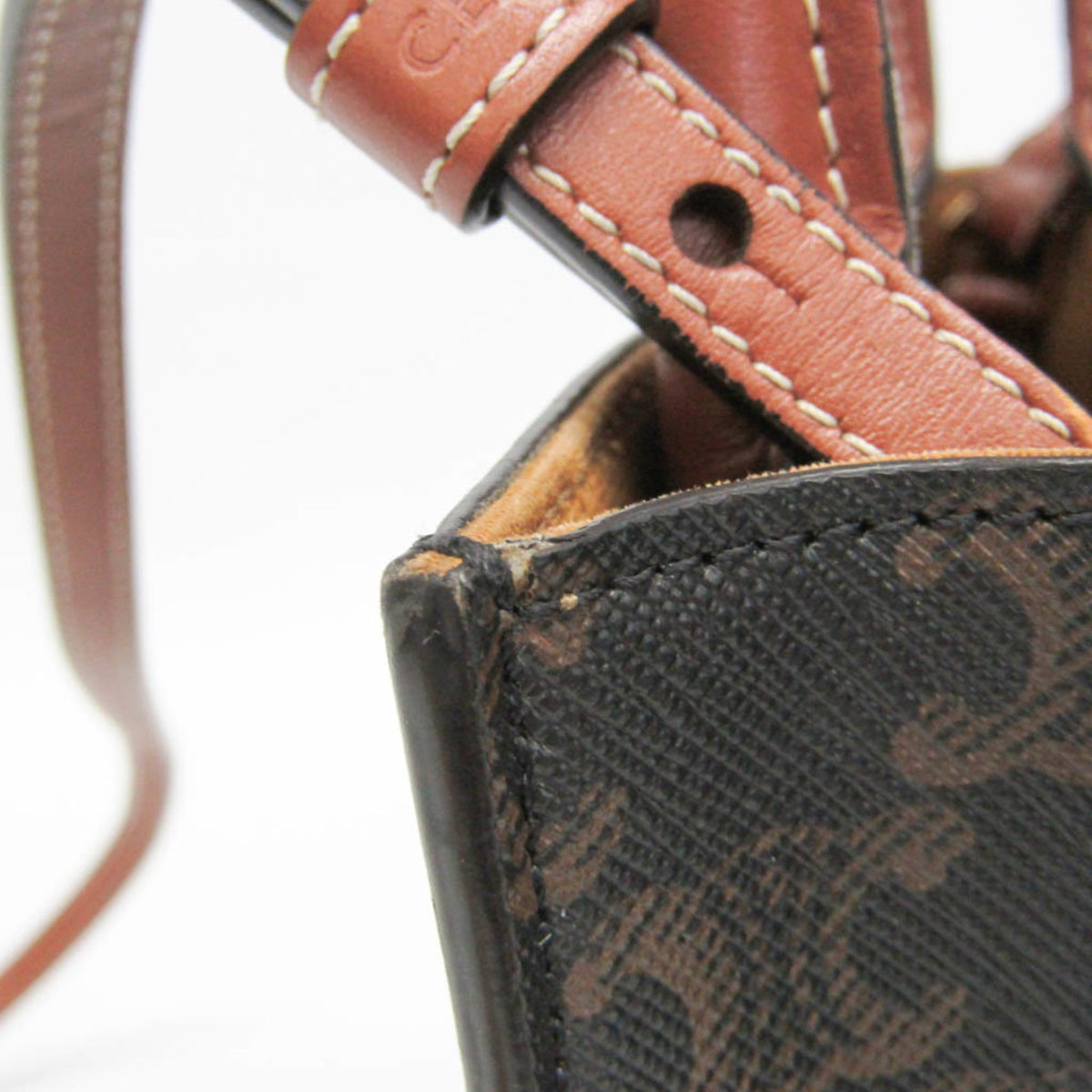 PRE-OWNED Celine Triomphe Vertical Cabas Mini
